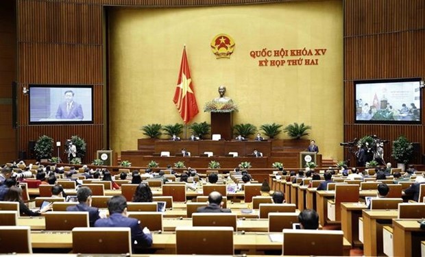 Second session of 15th National Assembly opens The second session of the 15th National Assembly opens in Hanoi on October 20 morning. (Photo: VNA)