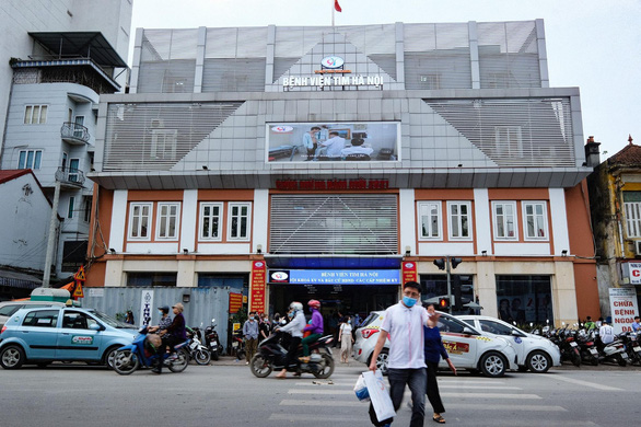 Bệnh viện Tim Hà Nội - nơi xảy ra vụ án nâng khống giá thiết bị y tế - Ảnh: NAM TRẦN