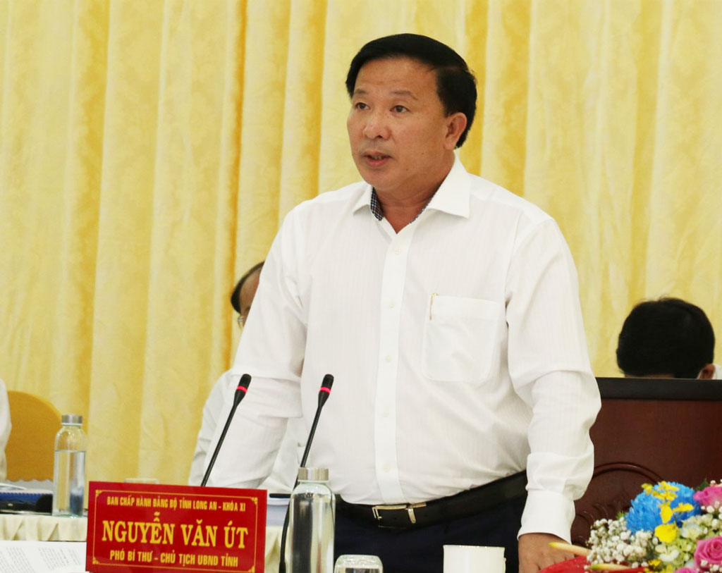 Chairman of the Provincial People's Committee - Nguyen Van Ut emphasizes that the provincial planning for the period 2021 - 2030, vision to 2050 is very important for socio-economic development