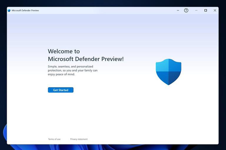 Hình ảnh của Microsoft Defender Preview. Ảnh CHỤP MÀN HÌNH