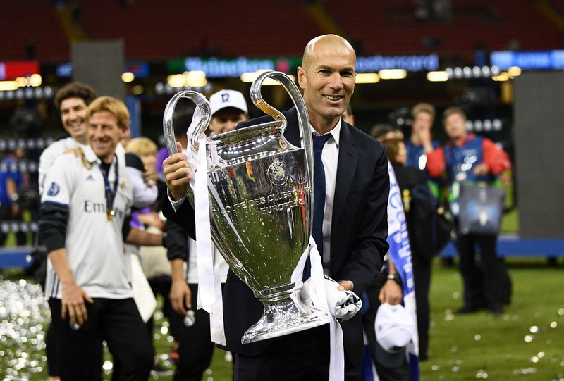 Zidane thành công với Real Madrid chỉ trong một thời gian ngắn. Ảnh: CGI.
