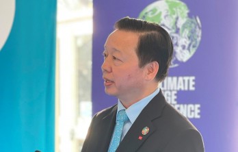 Bộ trưởng Trần Hồng Hà chia sẻ cam kết của Việt Nam tại COP26