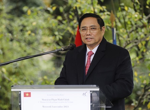 Prime Minister Pham Minh Chinh (Photo: VNA)