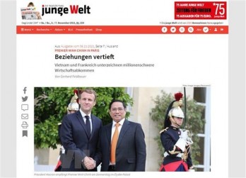 German newspaper highlights Vietnamese PM’s visit to France German newspaper highlights Vietnamese PM’s visit to France