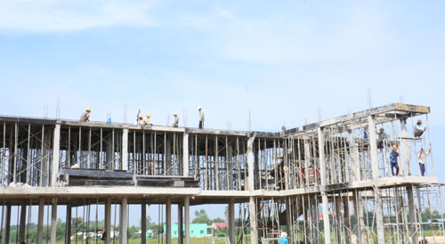 Public investment capital focused on disbursing Can Duoc district develops a plan to strive that by the end of November 2021, the disbursement rate of public investment capital in the district will reach 100 percent