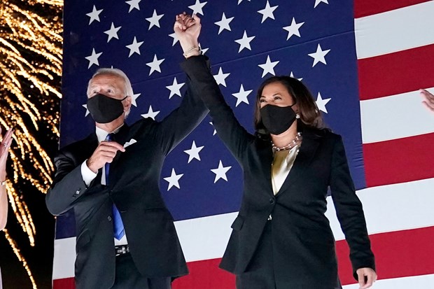 Tổng thống Mỹ Joe Biden và Phó Tổng thống Kamala Harris. (Nguồn: AP)