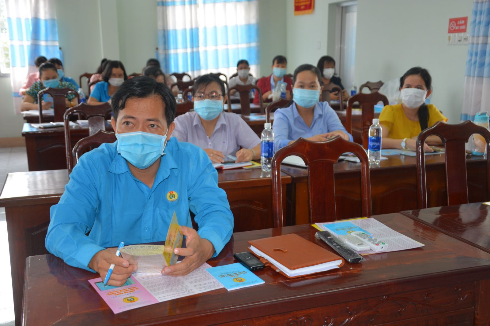 Một cuộc tuyên truyền tư vấn pháp luật tại huyện Cần Giuộc