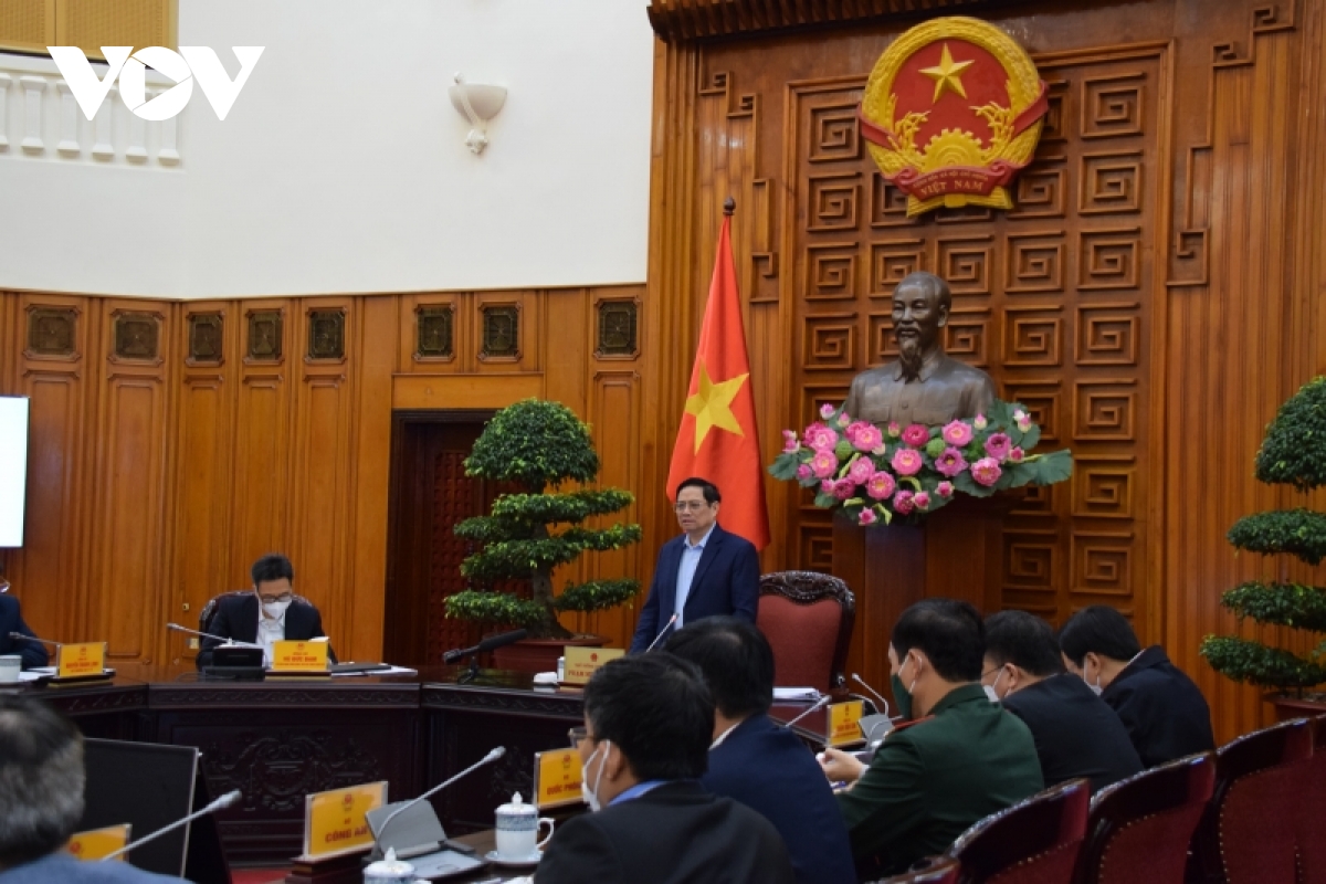 Thủ tướng Phạm Minh Chính khẳng định muốn chống dịch tốt thì phải có vaccine và các biện pháp phòng chống dịch cộng với ý thức phòng dịch của người dân.