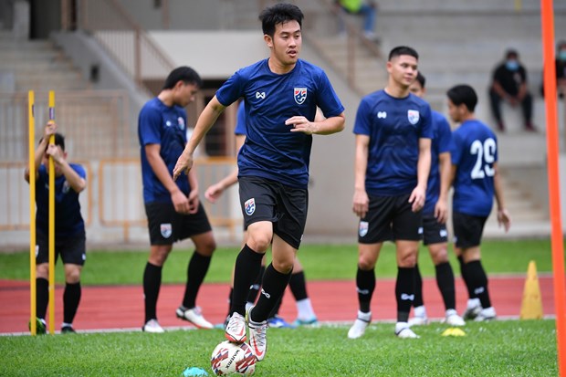 Đội tuyển Thái Lan khát khao đánh bại Việt Nam để vô địch AFF Cup 2020. (Ảnh: FAT)