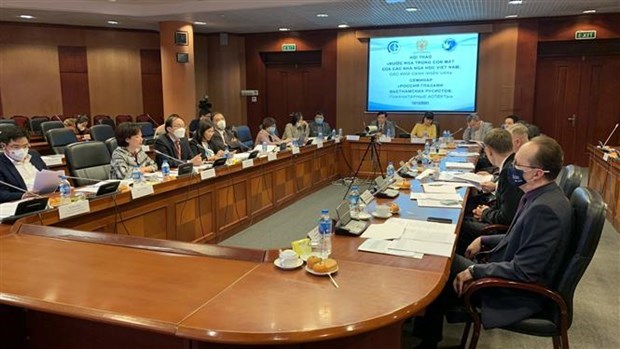 Workshop spotlights flourishing Russia-Vietnam relations Participants at the workshop (Photo: VNA)