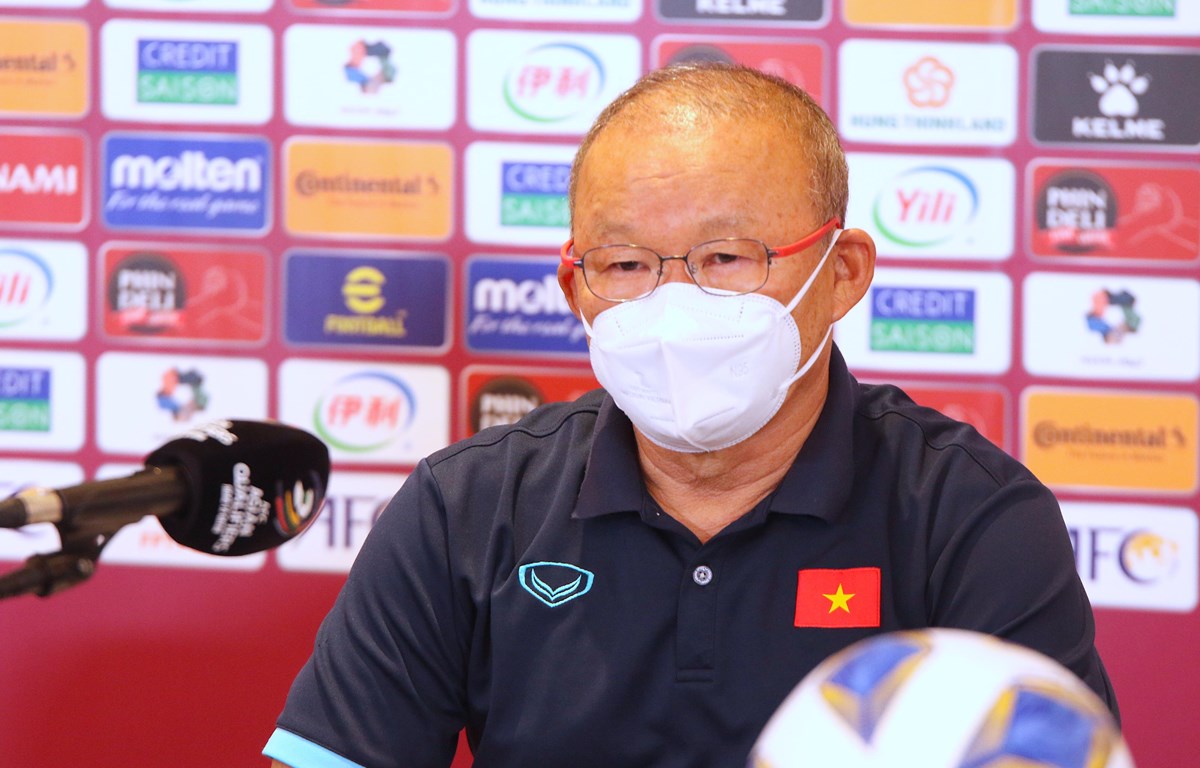 Huấn luyện viên Park Hang-seo phản đối việc Malaysia được bổ sung cầu thủ khi AFF Cup 2020 đã chính thức diễn ra. (Ảnh: VFF)