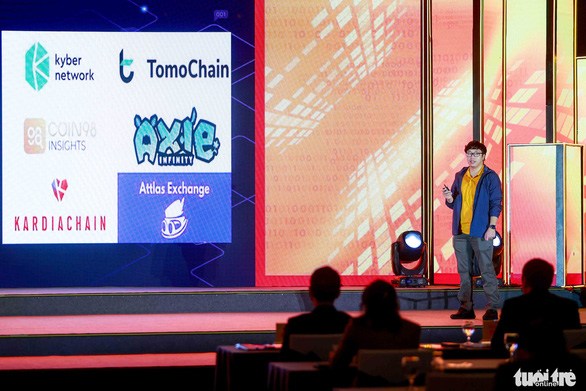 CEO và là nhà sáng lập startup Sky Marvis, ông Nguyễn Thành Trung, đánh giá Việt Nam có tiềm năng lớn về lĩnh vực tài sản số - Ảnh: NGUYỄN KHÁNH