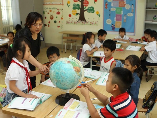 Bộ Giáo dục và Đào tạo hướng dẫn kiểm tra học kỳ I với học sinh tiểu học (Ảnh minh họa: Minh Quyết/TTXVN)