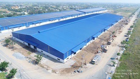 Phuoc Dong Wharf Bridge Industrial Park honored with the Silver Award at the 2nd National Urban Planning Awards 2020 Factory system of Phuoc Dong Wharf Industrial Park