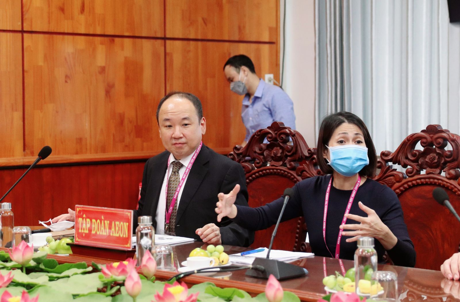 Bí thư Tỉnh ủy Long An - Nguyễn Văn Được làm việc với Tập đoàn AEON