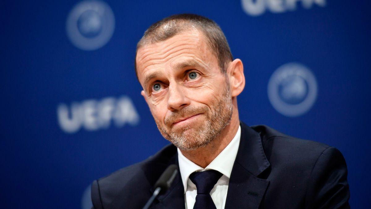 Chủ tịch UEFA, ông Aleksander Ceferin. Ảnh AFP