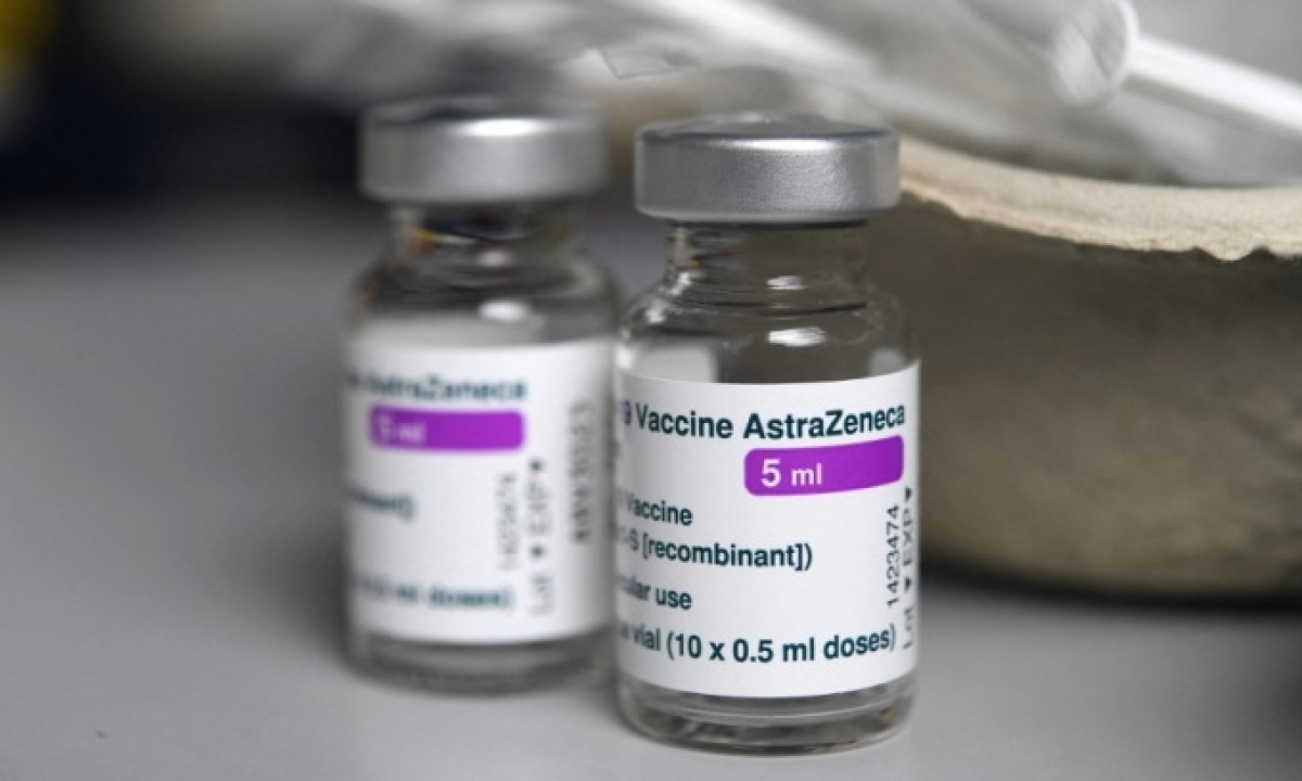 Vaccine AstraZeneca. Ảnh: AFP.