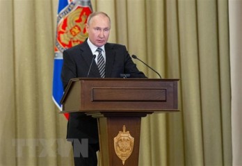 Tổng thống Nga bắt đầu cuộc họp báo lớn thường niên lần thứ 18