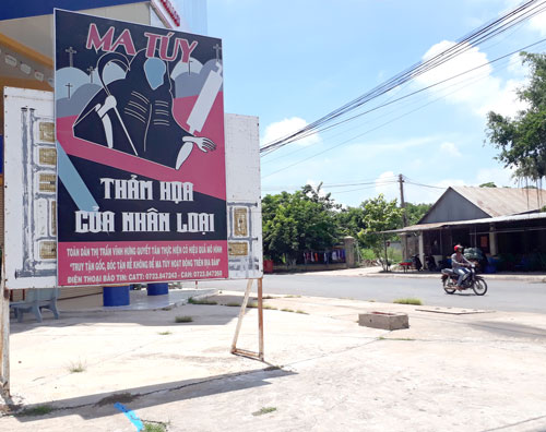 Công an Vĩnh Hưng: Tăng cường công tác phòng, chống ma túy