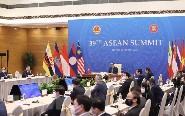 Top 10 international events in 2021 selected by VNA The opening ceremony of 26th session of the Conference of the Parties of the UN Framework Convention on Climate Change in Glasgow on October 31 (Photo: AFP/VNA)