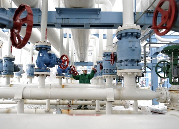 Top 10 international events in 2021 selected by VNA A worker checks the gas pipeline system at a natural gas control centre in Hajduszoboszlo, more than 200km east of Budapest (Hungary) (Photo: AFP/VNA)