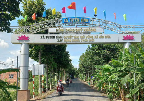 Tuyên Bình: 'Cán đích' nông thôn mới