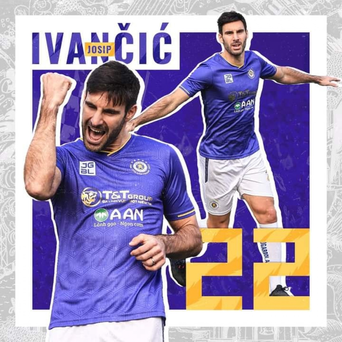 Hà Nội FC chiêu mộ thành công Josip Ivancic.