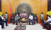 Leaders of Long An province received Japfa Comfeed Co., Ltd