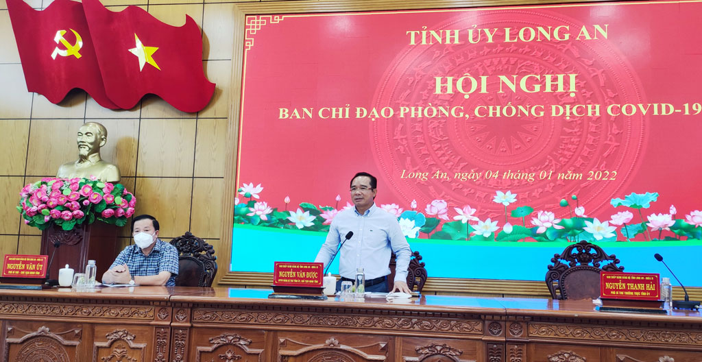 Secretary of Long An Party Committee requests to be proactive and ensure oxygen in treating Covid-19 patients Secretary of the Provincial Party Committee, Chairman of the Provincial People's Council - Nguyen Van Duoc; Deputy Secretary of the Provincial Party Committee, Chairman of the Provincial People's Committee – Nguyen Van Ut chaired the meeting of the Provincial Steering Committee for Covid-19 Prevention and Control