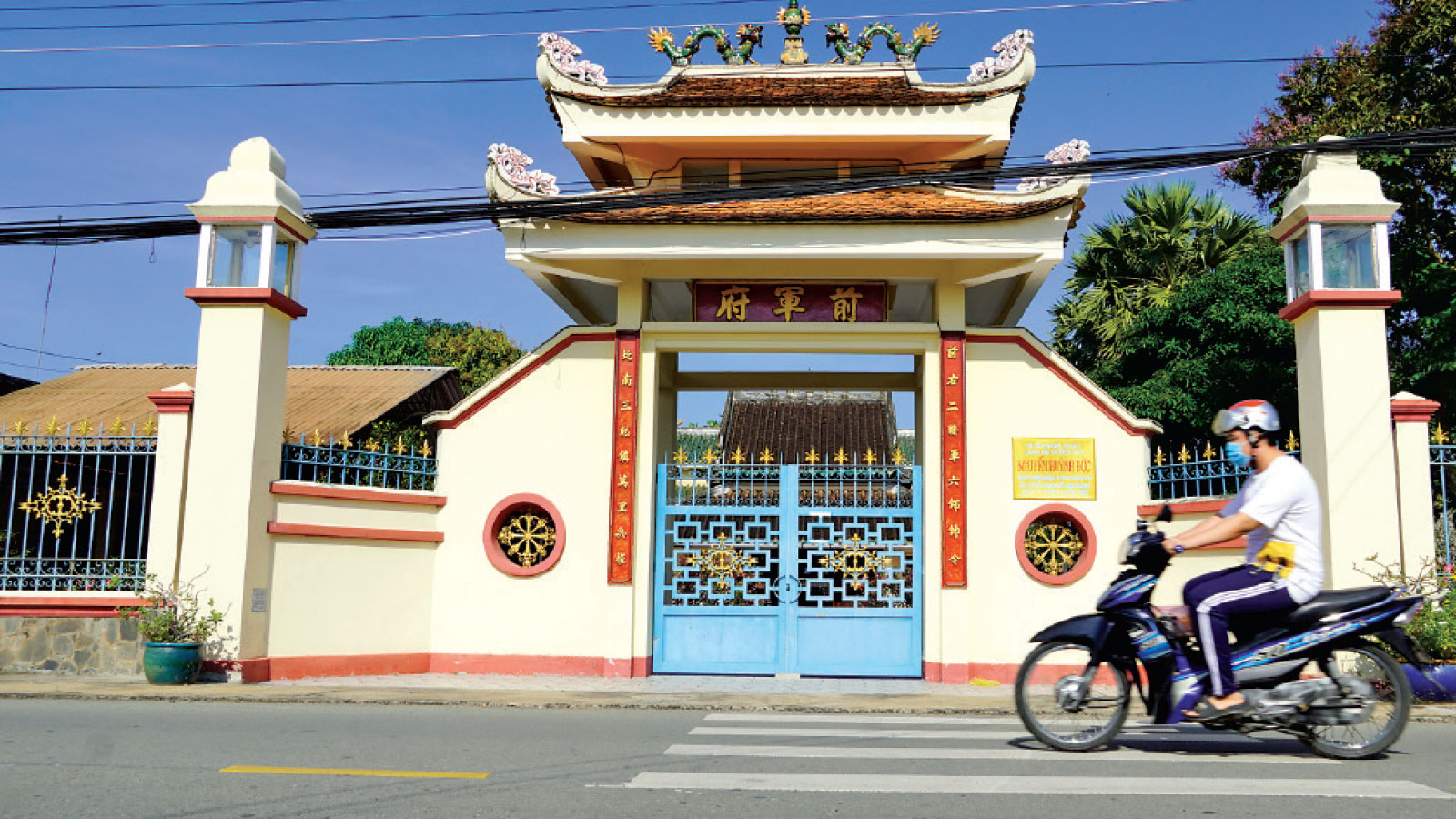 Lăng mộ Nguyễn Huỳnh Đức được dòng họ giữ gìn tốt
