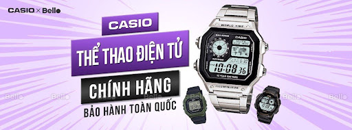 Bello.vn – Địa chỉ cung cấp các mẫu đồng hồ Casio chính hãng tại Việt Nam