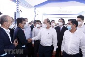 Chủ tịch nước phát lệnh thông xe tuyến chính Trung Lương - Mỹ Thuận
