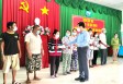 Sở Thông tin và Truyền thông tặng quà chúc tết hộ nghèo, cận nghèo tại Châu Thành