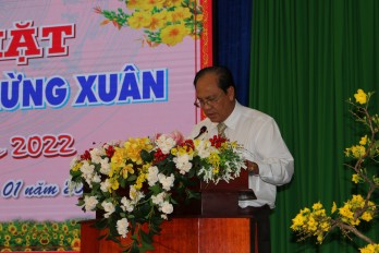 Tân Hưng họp mặt mừng Đảng, mừng Xuân Nhâm Dần 2022