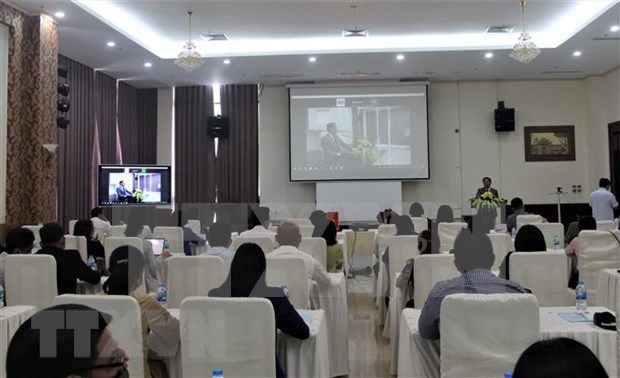 Mekong Delta localities promote investment, trade with US A seminar is held in An Giang province on January 20 to promote trade and investment between the US and the Mekong Delta localities. (Photo: VNA)