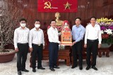 Phó Bí thư Thường trực Tỉnh ủy - Nguyễn Thanh Hải chúc tết huyện Cần Giuộc