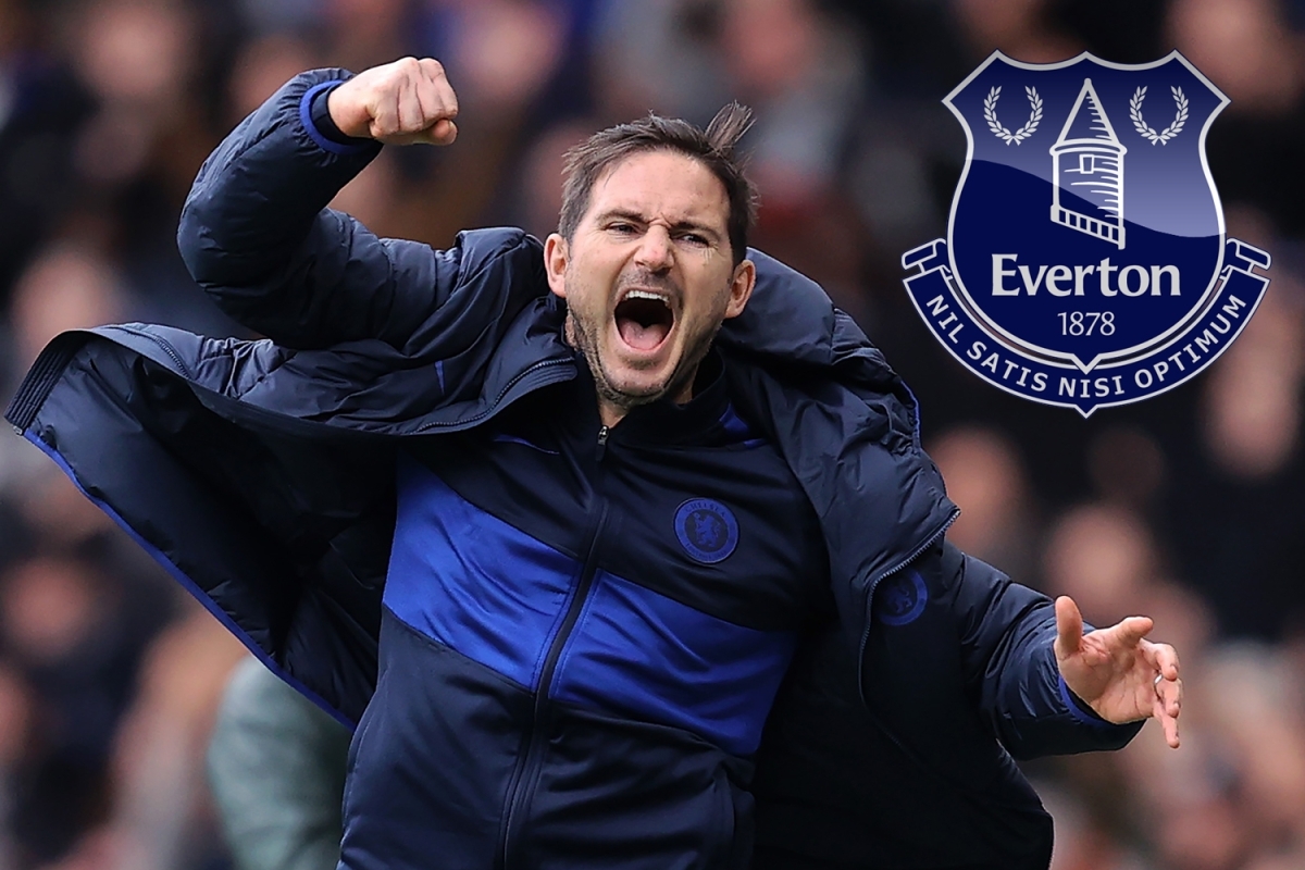 HLV Frank Lampard sắp sửa dẫn dắt Everton. (Ảnh: The Sun)