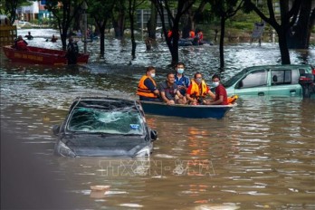 Malaysia flood-caused losses estimated at nearly 1.5 billion USD Malaysia flood-caused losses estimated at nearly 1.5 billion USD