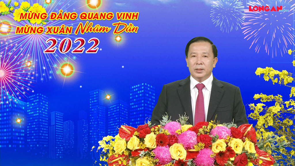 Chairman of Long An People's Committee - Nguyen Van Ut congratulates the new year - Lunar New Year of the Tiger 2022