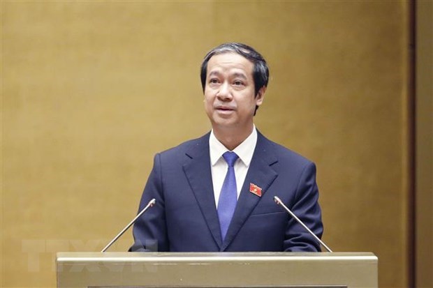Education sector longs for school reopening: minister Minister of Education and Training Nguyen Kim Son (Photo: VNA)