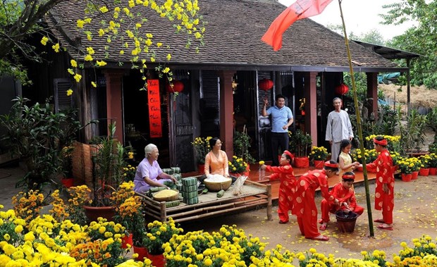 Tet is an occasion for family union. Illustrative image (Photo: vneconomy.vn)  