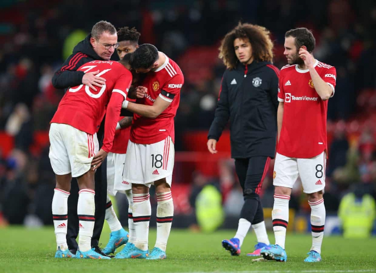 MU bị loại khỏi FA Cup và đứng trước nguy cơ trắng tay ở mùa giải này. (Ảnh: Getty)