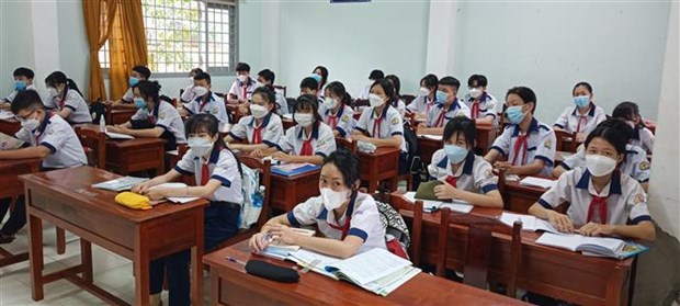 All schools to open within this month: Ministry All the 63 cities and provinces in the country have plans to reopen schools within this month. (Photo: VNA)