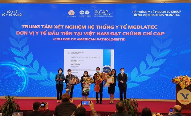 Đơn vị y tế đầu tiên tại VN đạt tiêu chuẩn CAP về xét nghiệm của Mỹ