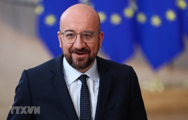 Chủ tịch Hội đồng châu Âu Charles Michel. (Ảnh: THX/TTXVN)