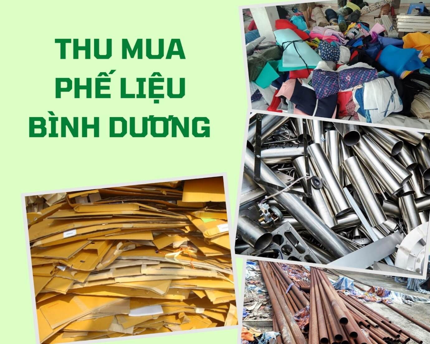Giới thiệu dịch vụ công ty thu mua phế liệu 24h