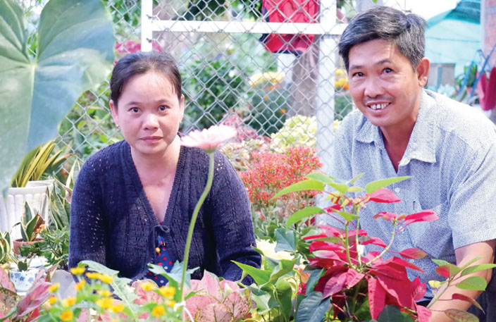 Với anh Thành, chị Mỹ, việc nhường nhịn nhau lúc nóng giận là nguyên tắc không bao giờ thay đổi