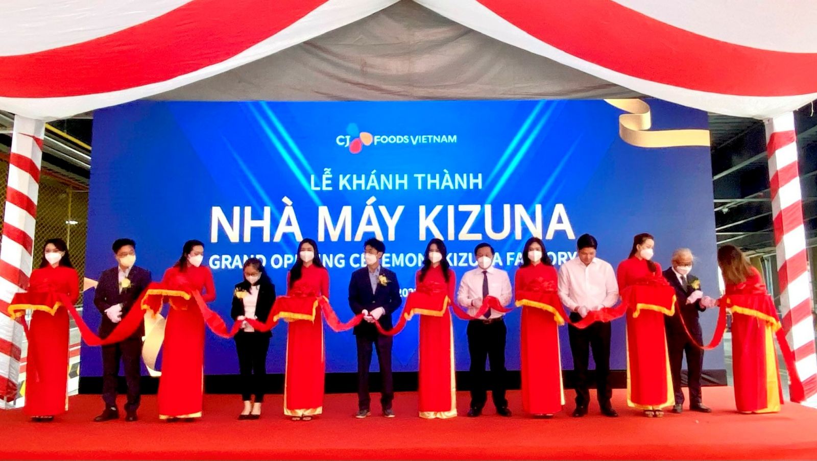 CJ Foods Vietnam - Kizuna Factory inaugurated at Kizuna 3 Expansion ...