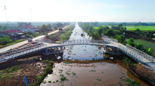 Thủ Thừa đẩy nhanh tiến độ thực hiện các công trình trọng điểm, chương trình đột phá