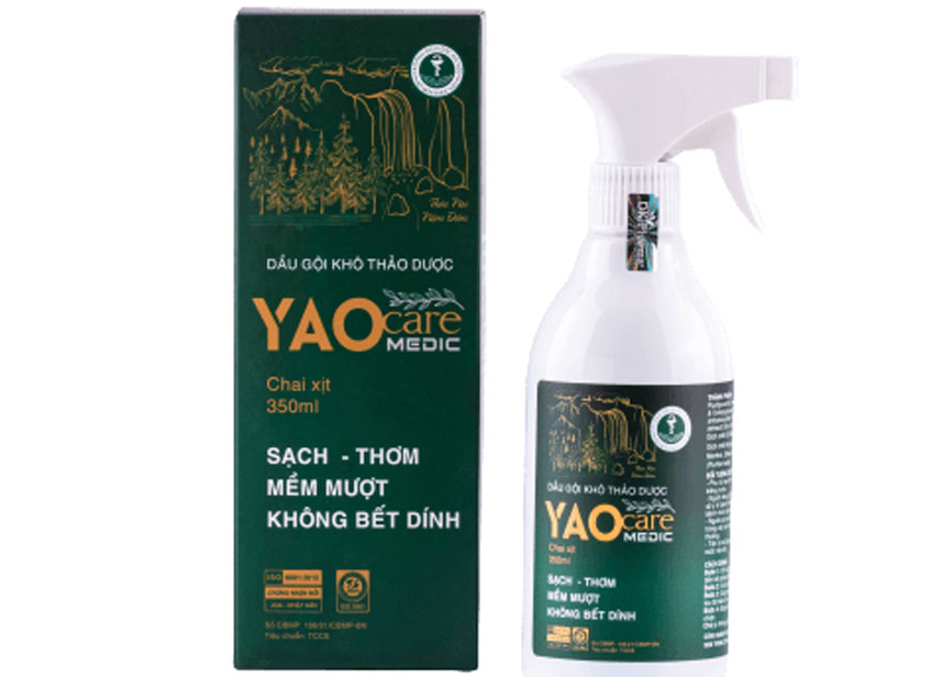 Thành phần thảo dược trong dầu gội khô Yaocare Medic